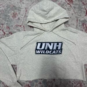 CHAMPION UNH grey cropped hoodie 

Barely worn because I transferred :)